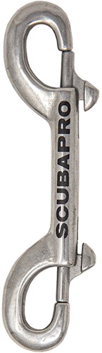 Scubapro Bolt Snap DBL - RVS - 125mm