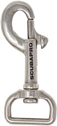 Scubapro Bolt Snap Flateye - RVS - 25mm