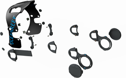 Extender Kit Black / Blue Print