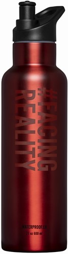 Waterproof Water Bottle Red
