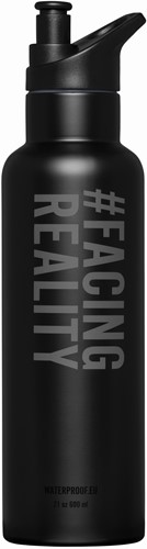 Waterproof Water Bottle Black