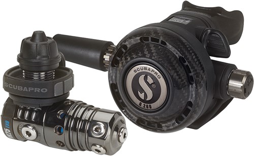 Scubapro MK25/G260 Carbon Black Tech
