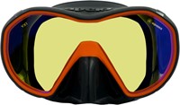 Apeks VX1 Ultra - Oranje / Zwart - UV lens-2