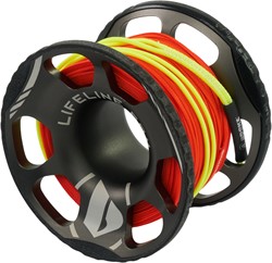 Apeks Lifeline Spool - 60m - Aluminium
