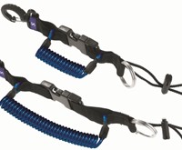 Scubapro Spiraalkabel XL - 190 cm - RVS