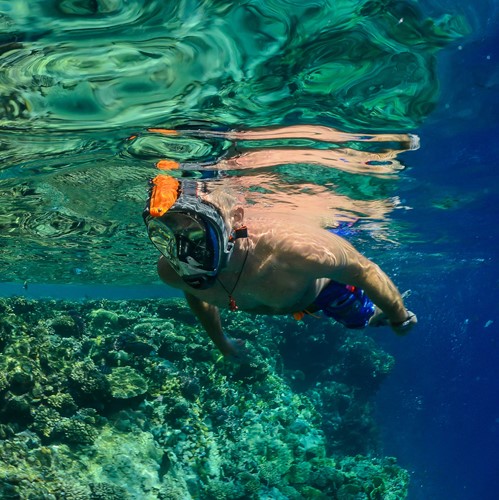 Aria QR+ Snorkelmasker Zwart L/XL-3