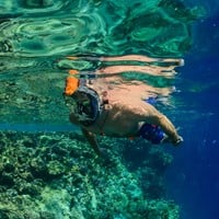 Aria QR+ Snorkelmasker Zwart M/L-3