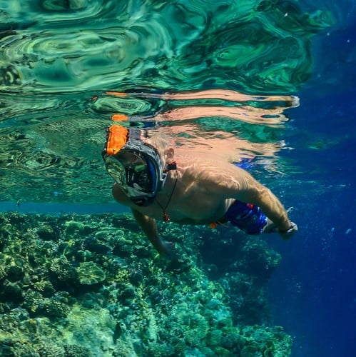 Aria QR+ Snorkelmasker Zwart M/L-3