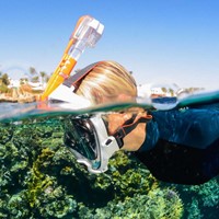 Aria QR+ Snorkelmasker Wit S/M-3