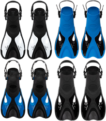 Atlantis Dolphin Snorkelvinnen - Maat 36 t/m 45