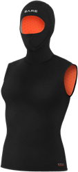 BARE Ultrawarmth Hooded Vest - Wetsuit - 5/3mm Neopreen - Dames