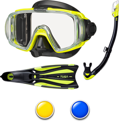 TUSA Viseo Tri-Ex Snorkelset