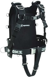 Apeks WTX Harnas - RVS Backplate - M