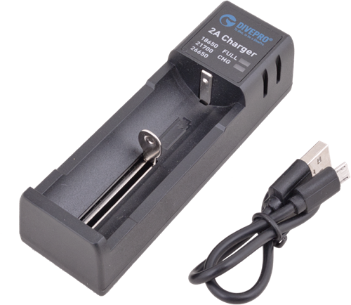 USB charger for 1*26650/21700/26800