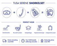 TUSA Serene Snorkelset-2