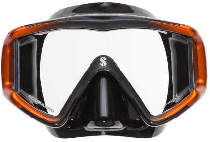 Scubapro Crystal Vu Duikbril - Zwart / Oranje