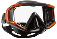Scubapro Crystal Vu Duikbril - Zwart / Oranje-2