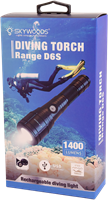 Skywoods Diving D6S Focusbaar 1400 Lumen-3