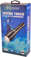 Skywoods Diving D6S Pro Focusbaar 3000 Lumen-3