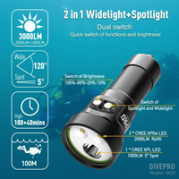 Divepro Duiklamp M20 3000 Lumen-2