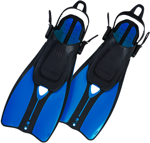 Ocean Reef Duo Snorkelvinnen Blauw