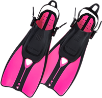 Ocean Reef Duo Snorkelvinnen Roze