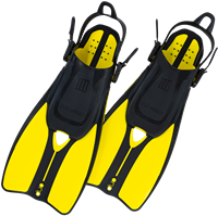 Ocean Reef Duo Snorkelvinnen Geel