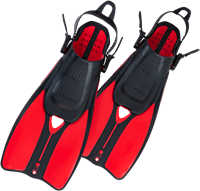 Ocean Reef Duo Snorkelvinnen Rood