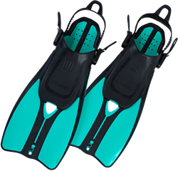 Ocean Reef Duo Snorkelvinnen Teal