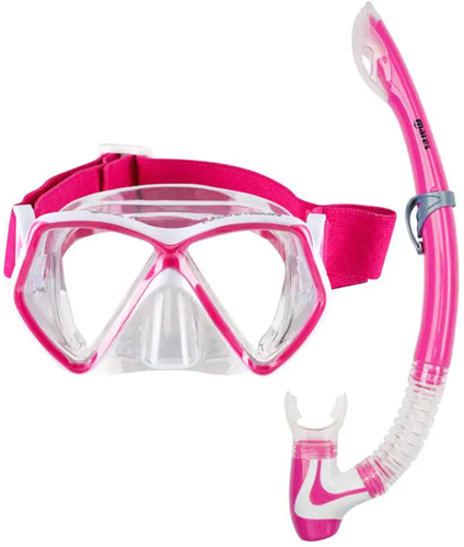 Mares Snorkelset Pirate Neon - Kinderen van 6 tot 10 jaar