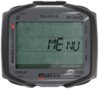 Mares Quad 2 - Duikcomputer - Black-2