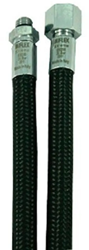 Middendrukslang - Miflex - High Flexible - BTS - Zwart