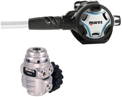 Mares Dual Adjustable 62X White / Aqua
