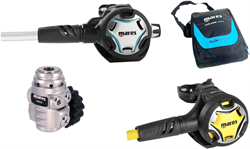 Mares Dual Adjustable 62X White / Aqua Actieset