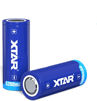 XTAR Batterij 26650 - 5000 mAh