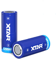 XTAR Batterij 26650 - 5000 mAh