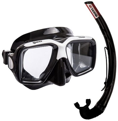Mares Snorkelset Rover Black (6 pieces)