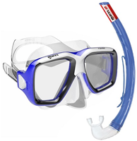 Mares Snorkelset Rover Blue (6 pieces)