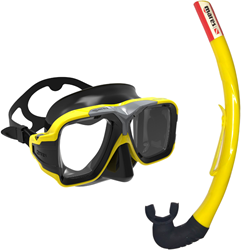 Mares Rover Hd Masker & Snorkelset Yellow (6 pieces)