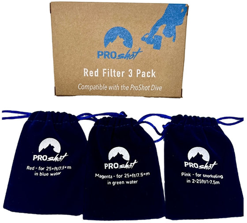ProShot Rood Filter 3-Pack