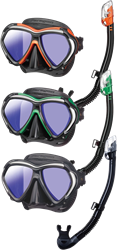 TUSA Paragon met Hyperdry Elite II snorkel - Premium snorkelset