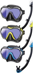 TUSA Paragon S met Hyperdry Elite II snorkel - Premium snorkelset