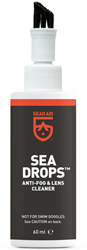 Gear Aid Sea Drops Anti-Fog 60ml met Borsteltje
