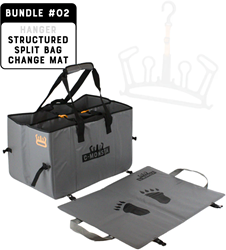 C-Monsta Bundle #02 - Split Bag - Change Mat