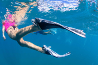 Ocean Reef Duo Snorkelvinnen Zwart-3