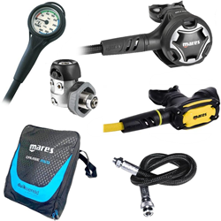Mares - Dual 15X - SXS Octopus - Volledige set