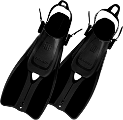 Ocean Reef Duo Snorkelvinnen Zwart