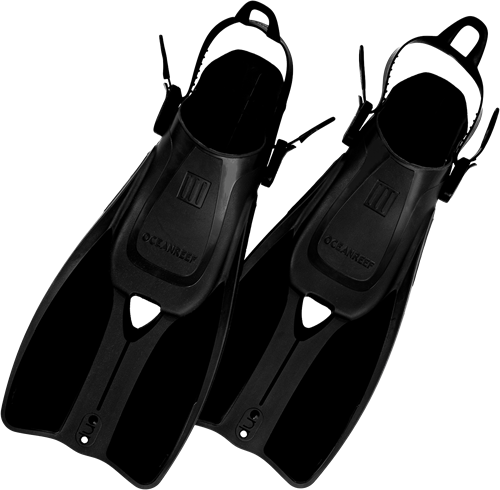 Ocean Reef Duo Snorkelvinnen Zwart