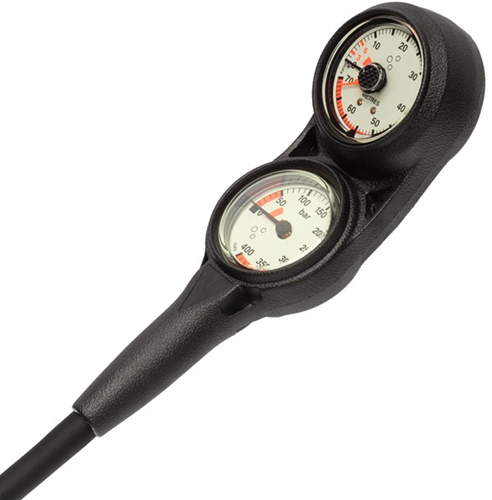 Atlantis Console Manometer + Dieptemeter Duikwereld