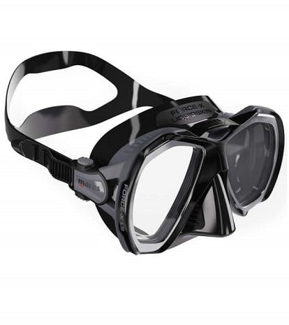 Mares Force-X LiquidSkin - Duikbril - Dark Grey